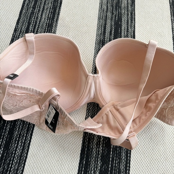 Torrid  Curve Womens Tan Push-Up Strapless Bra Size 50D NWT - Picture 6 of 10